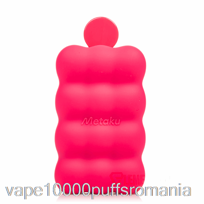 Vape Romania Metaku Spongie 7500 De Unica Folosinta Cherry Capsuni Zmeura